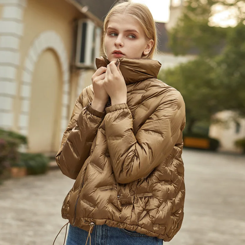 Janveny 2020 Winter Fashion Ultra Light 90% White