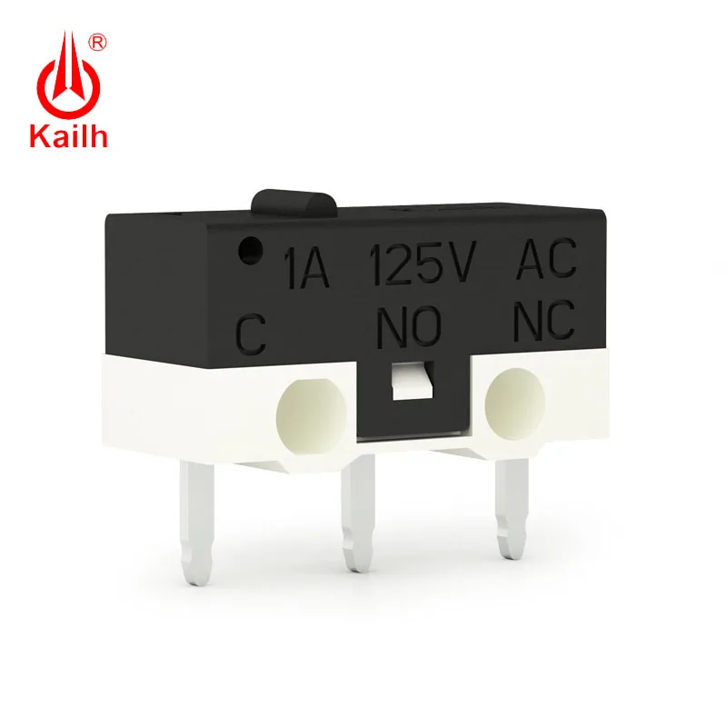 

Kailh Micro Switch with 1,000,000 Cycles Mechanical Life and 1A 125V AC Rating,3.30 mm length