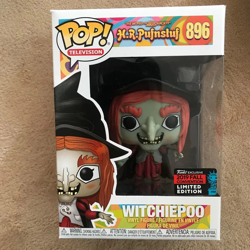 2019 NYCC эксклюзивная официальная виниловая экшн фигурка Funko pop Witchiepoo Коллекционная