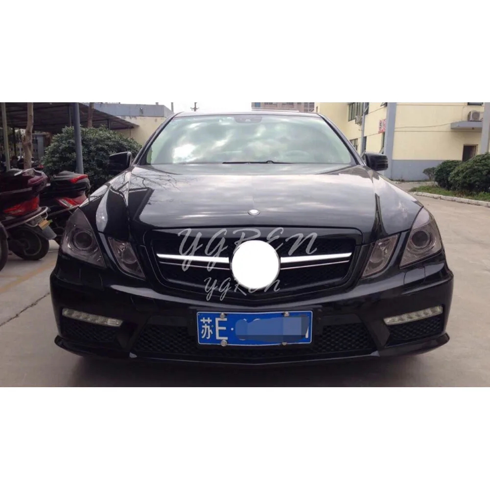 Решетка переднего бампера для Е класса W212 E200 E300L AMG решетка 2010-2013