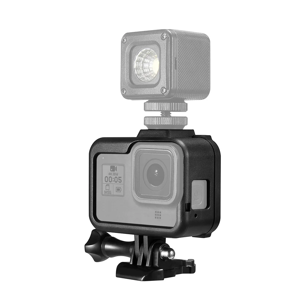 Подходит для GoPro HERO8 черная пластиковая рамка GoPro8 Экшн-камера портативная гладкая рамка компактный размер компактная установка