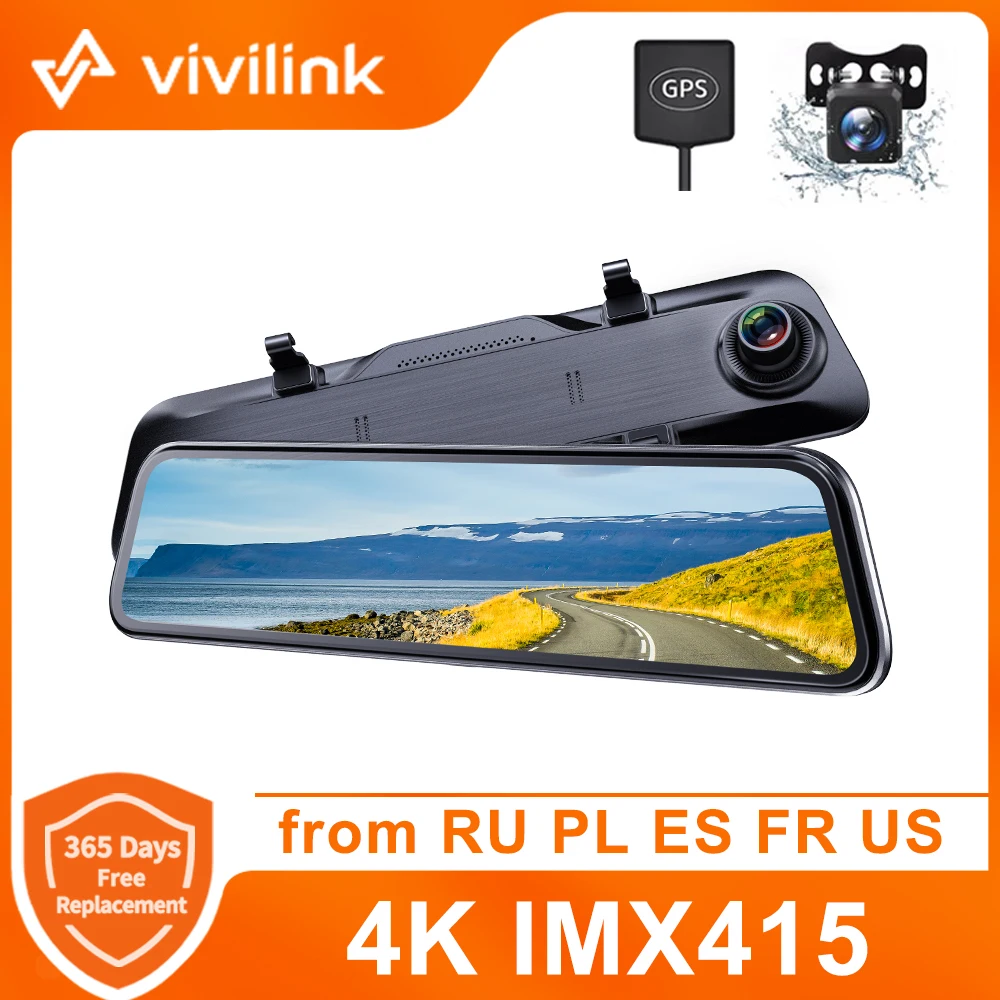 For Sale Car DVR Driving-Recorder Parking-Monitor Dash-Cam Voice-Control Rear-View-Camera Touch-Screen Erb1ej1BGRq