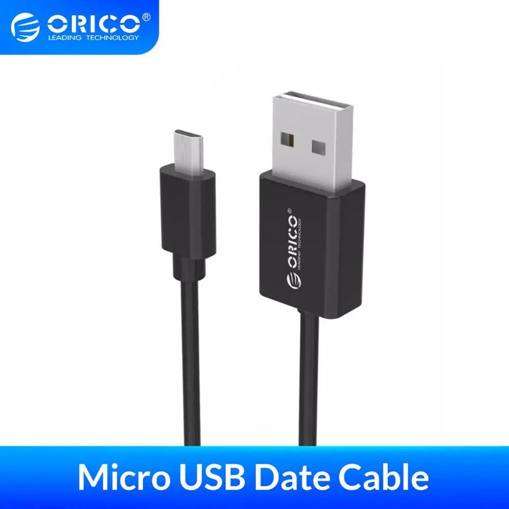ORICO USB кабель 0 5 м/0 8 м/1 м USB2.0 A к Micro B для передачи данных Samsung Xiaomi LG Tablet Android