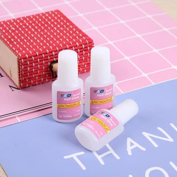 

10g Fast Drying Nail Glue for False French Tips Glitter Acrylic Nail Art Decoration Adhesive Tool Manicure