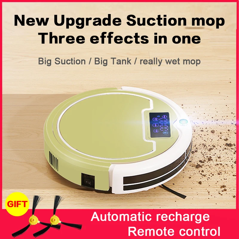 

Hot Fully Automatic Planning Recharge Remote Control Smart Vacuum Cleaner Robot Mopping Sweeping Suction Vacuum Cleaner Robot