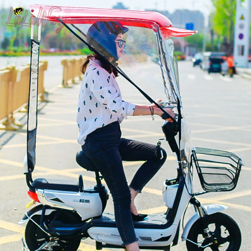 2021 Зонт мотоциклетный навес велосипедный тент против ветрового стекла установка