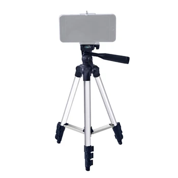 

40 Inch Tripod Lightweight Tripod Camera Portable Clip with Phone Stand Holder Mount for Canon Sony Nikon Camera Live Youtube