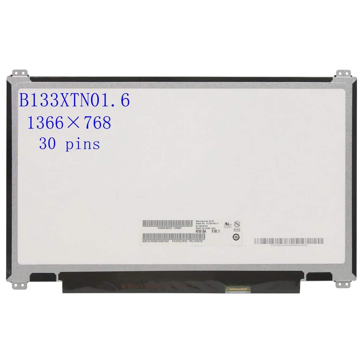 Тонкий 30-контактный ЖК-экран для ноутбука B133XTN01 6 N133BGE-E31 N133BGE-EAB HB133WX1-402 13 3 &quotEDP 1366*768
