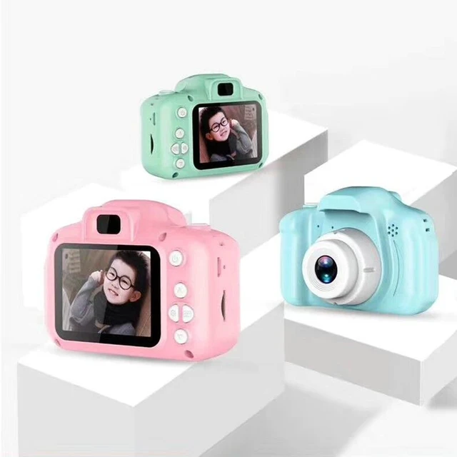 Kids Mini Cute Digital Camera Toys 2.0 Inch Screen 1080P Video Recorder Camcorder Language Switching For Children Birthday Gift 2