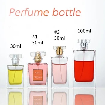 

Classic Style 1 oz 3 oz Refill Portable Glass Perfume Bottle With Spray Empty With Atomizer Refillable Bottles 30ml 50ml 100ml