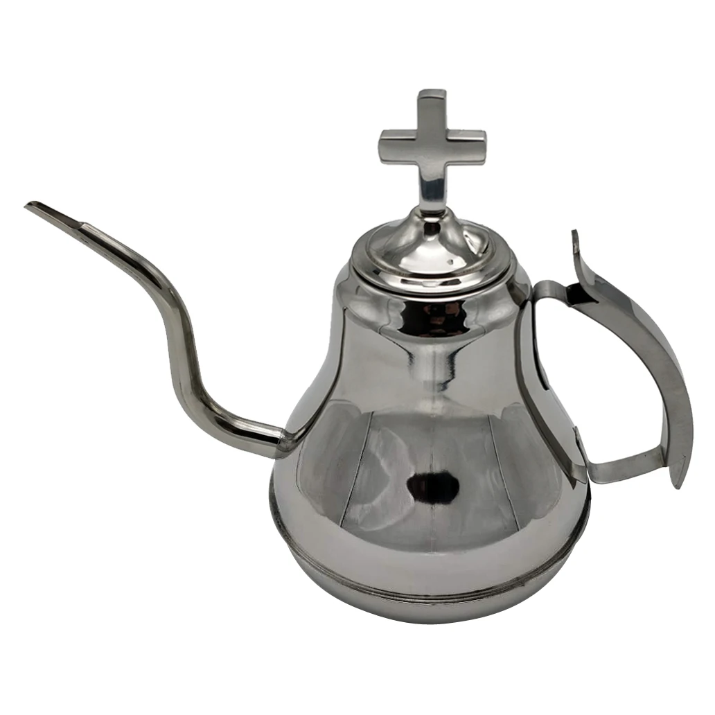 Christian Eucharist Pot Stainless Steel Grape Juice Broken Cake Divided