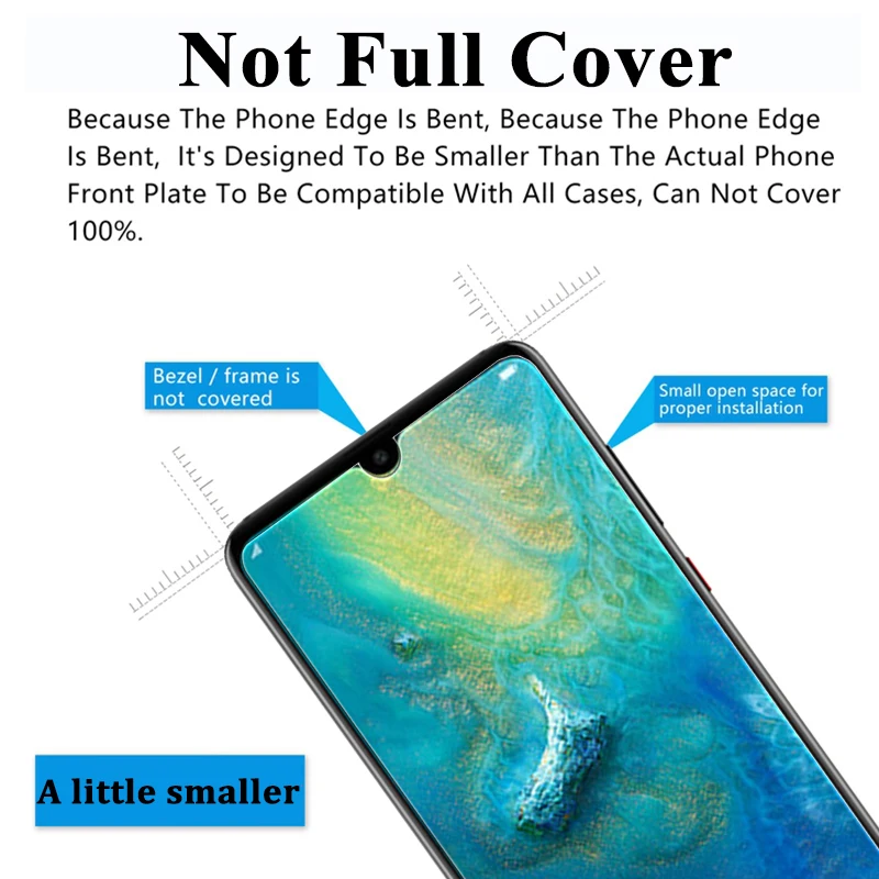 Защитное стекло для Huawei Mate 20 Lite 10 Pro протектор экрана из закаленного стекла Huawai 8 9