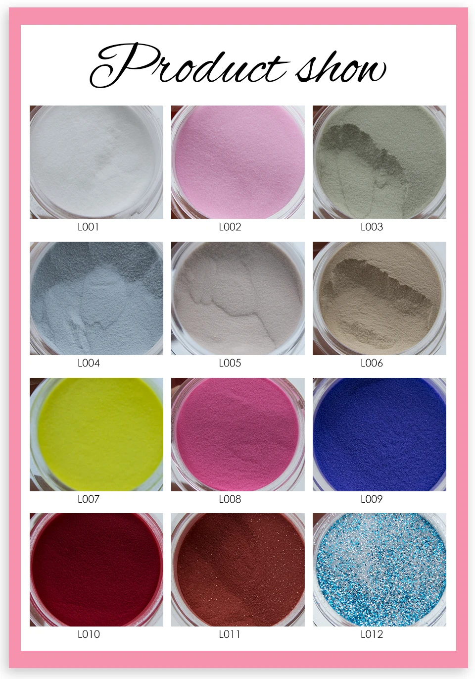 ELIKE acrylic powder for nails 1oz nail extension long lasting fast dry acrylic powder 3d Nail art decoration