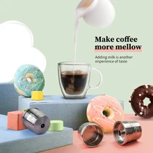 Нержавеющая сталь многоразовые кофе фильтр поддержка пользовательского логотипа многоразового капсула чашка Pod для ILLY X9 X8 X7.1 Y5 Y3 Y1.1 Mahine