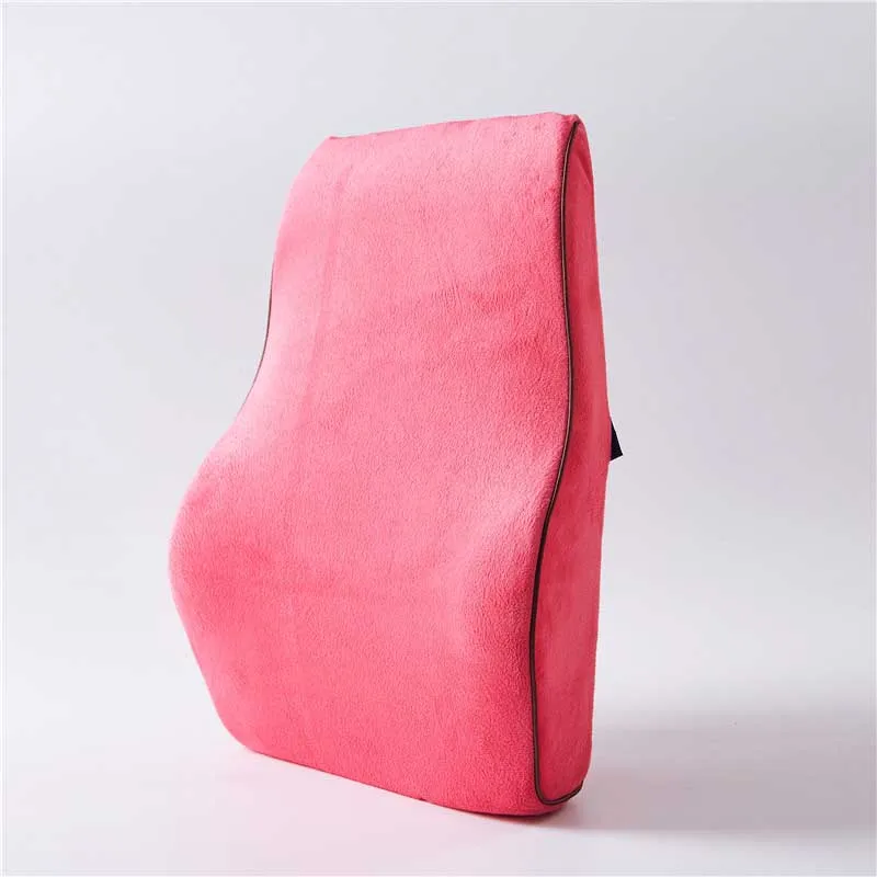Автомобильная подушка для поддержки поясницы Memory Foam Seat Chair поясничная подушка для поддержки спины автомобильная Массажная подушка поддержка s автомобильные аксессуары - Цвет: F