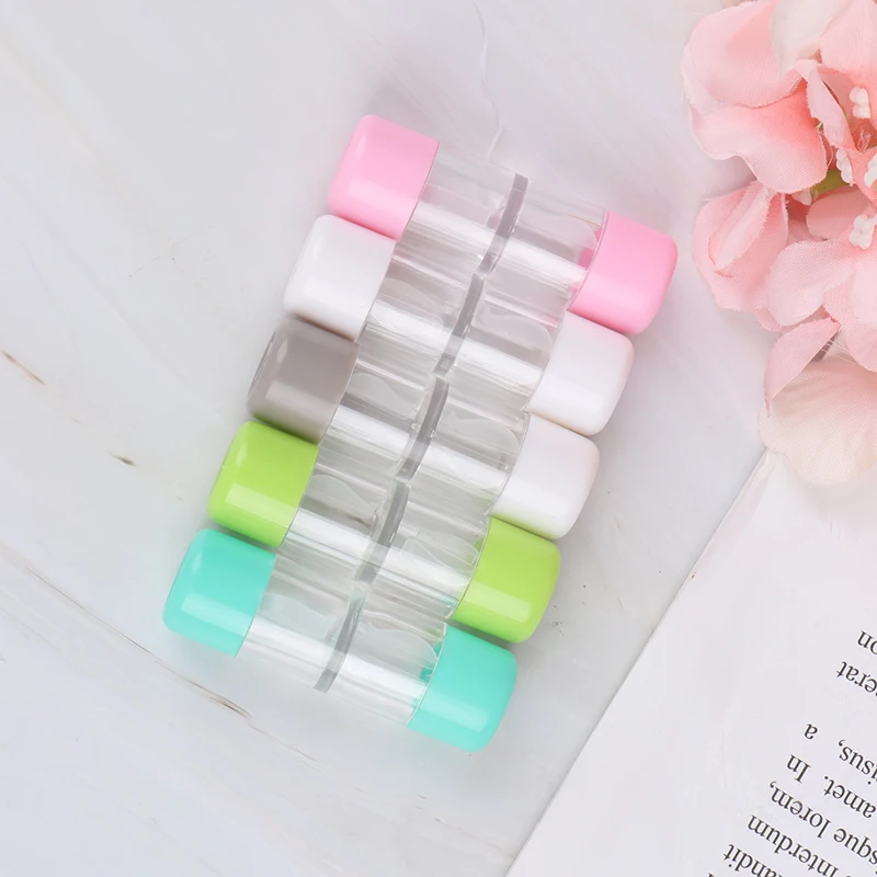 1Pcs 5 Colors Cosmetic Contact Lens Container Holder Lens Case Protective Box RGP Hard Contact