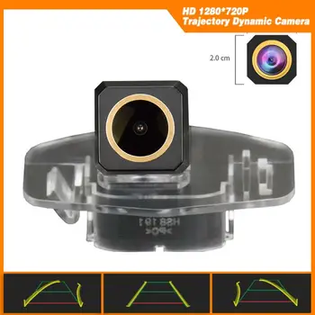 

Trajectory Dynamic Parking Line HD 1280x720p Golden Backup Camera for Honda Accord Pilot Civic EK EK9 FD/2 City Odyssey CRV CAR