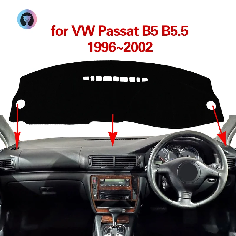 

for Volkswagen VW Passat B5 B5.5 Anti-Slip Mat Dashboard Cover Pad Flannel Sunshade Dashmat Carpet Car Accessories 1996~2005