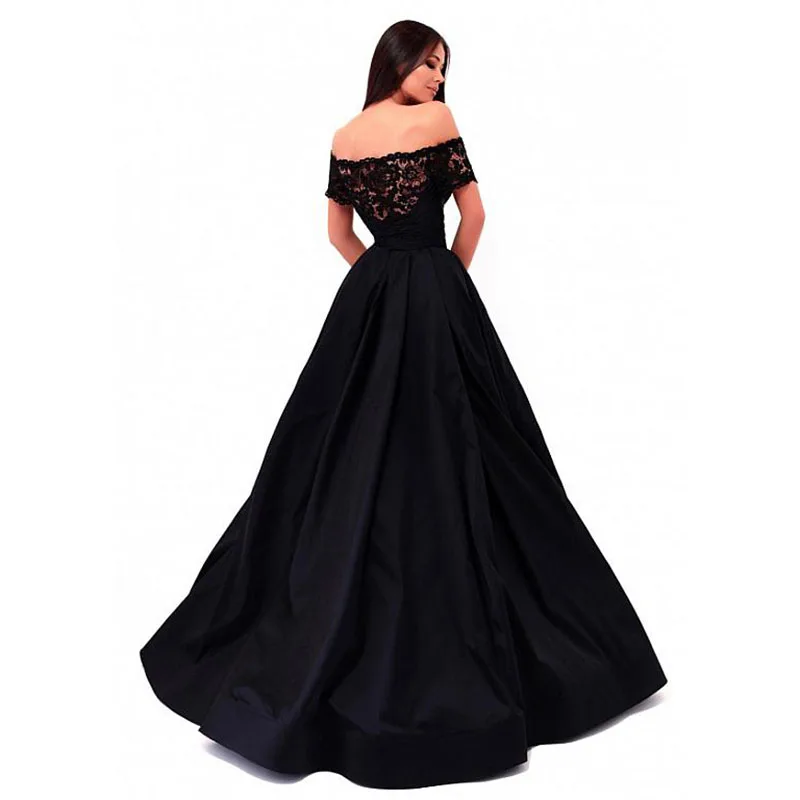 Robe De Soiree, короткие рукава, съемная юбка, вечерние платья с высоким разрезом, арабские вечерние платья для выпускного вечера размера плюс вечерние платья - Цвет: Picture color