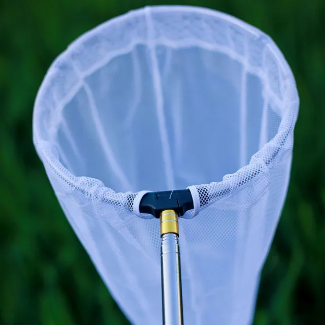 Rozsdamentes Acél Strand Behúzható Rovarháló Ultra-Rövid Pillangó Rovar Nettó Táska Rovarok Kis Halak Fogó Háló - Image 5