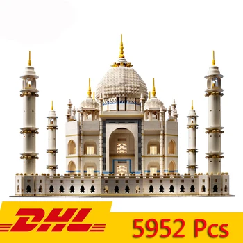 

(In Stock) 17008 5952Pcs City Street View India Taj Mahal Model Building Blocks Toy Compatible LegoING 10189