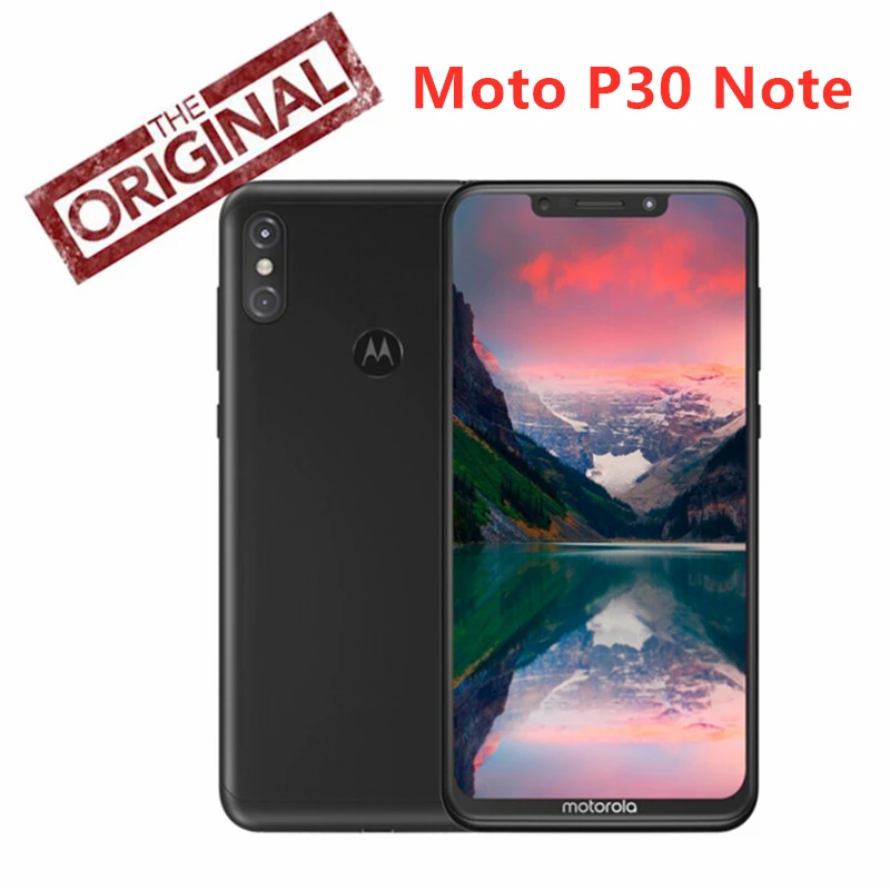Оригинальный мобильный телефон Moto P30 Note 6 Гб 64 2246*1080 смартфон BT5.0 2 дюйма