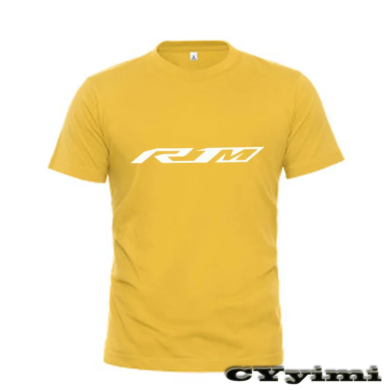 Для Yamaha YZF R1/R1M/R1S футболка для мужчин новая с логотипом 100% хлопковые летние