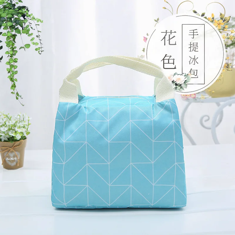 Милые холодные теплоизоляционные сумки, толстые Bento Box сумка-холодильник для студентов, ручная водонепроницаемая сумка для ланча