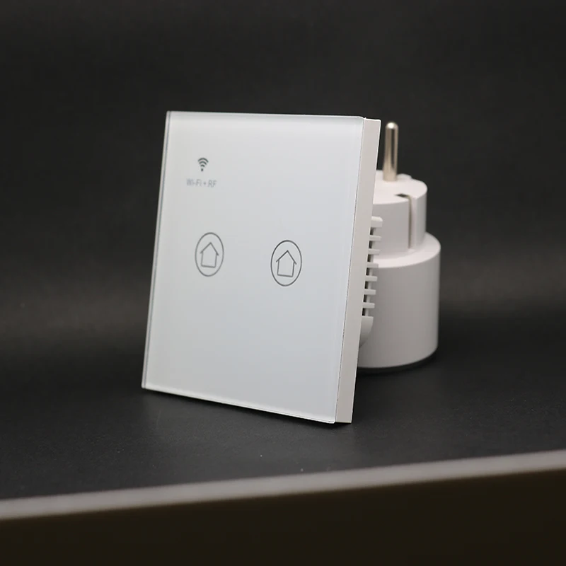 2 варианта EU/UK Стандартный Ewelink Интеллектуальный переключатель Wi-Fi 16A 100 V-240 V переменного тока с сенсорным экраном и RF переключатель умный сенсорный выключатель Умный дом