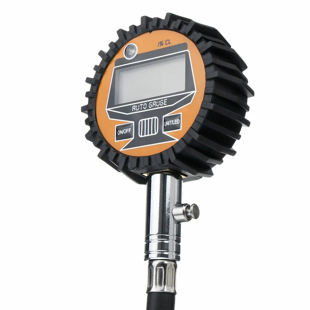 200PSI lcd Proster для цифрового манометра давления в шинах манометр 200 PSI с 4 черными колпачками клапанов автомобильный тестер надувания