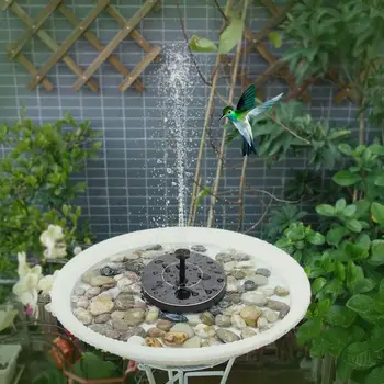 

1.5W Mini Solar Powered Fountain Garden Pool Pond Solar Panel Garden Decor Solar Fountain Garden Decoration Solar Fountain