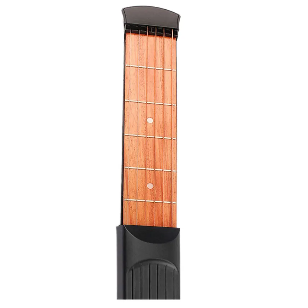 Карманная акустическая игра на гитаре инструмент 6 струн гриф 6 Лада Chord тренажер портативная гитара для начинающих влюбленных