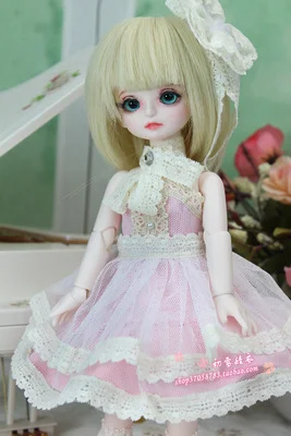 1/6 1/4 1/3 BJD одежда аксессуары кукла кружева платье для BJD/SD MSD SD13, не включает в себя куклы, обувь, парик и другие E2530 - Цвет: G