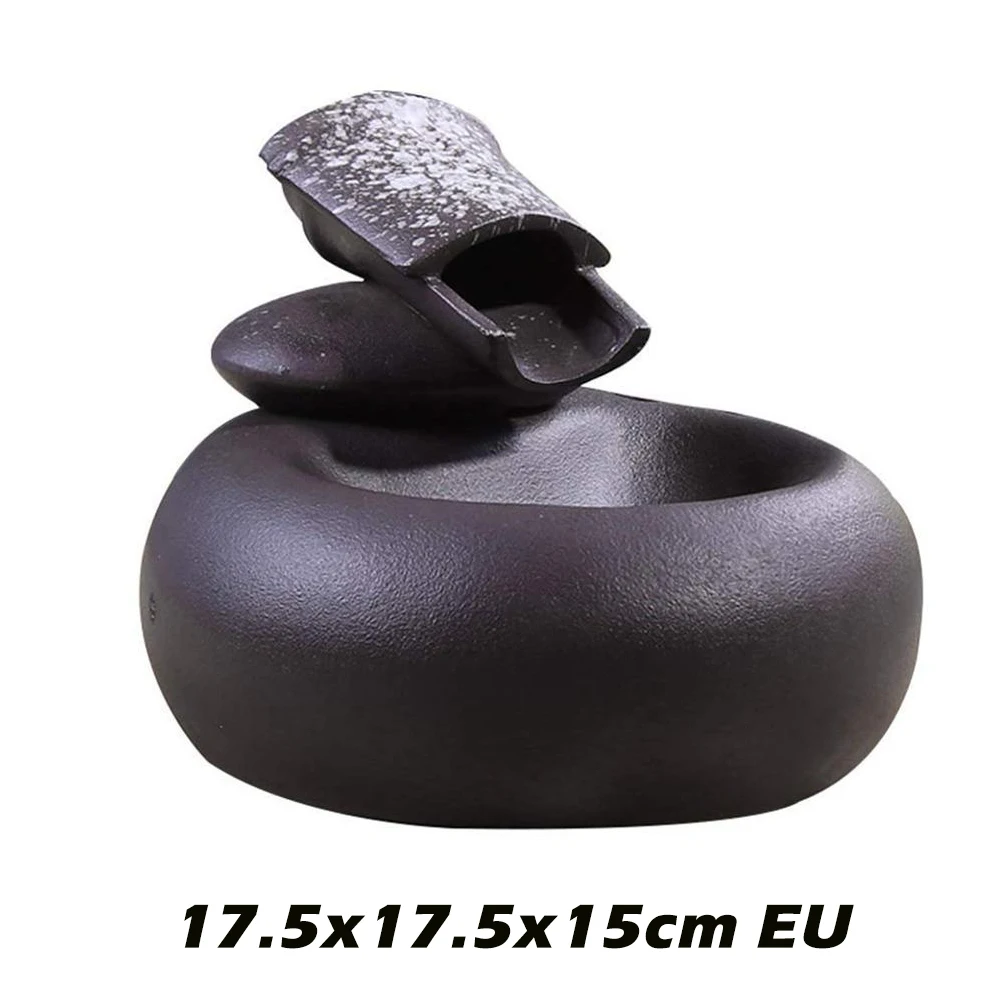 17.5x17.5x15cm EU Питомец кошка питьевой фонтан Диспенсер Электрический водяной фонтан кошка фонтан собака кошка питомец поилка миска подача воды поставки - Цвет: 17.5x17.5x15cm EU
