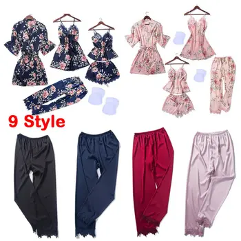 

Womens Slip Ladies Girl Nightwear Pyjamas Bottoms Lounge Pants Trousers