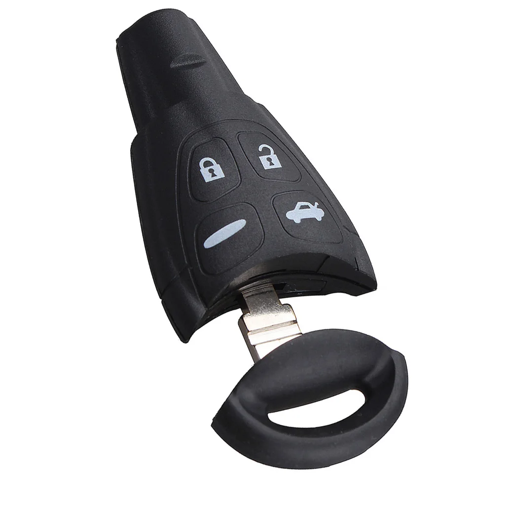 4 Button Remote Key Keyless Fob Entry Case Shell Replacement for SAAB 93 95 9-3 9-5