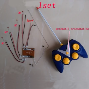 

1Set DIY RC Excavator 8CH Remote Controller 4.5V Transmitter+6V Receiver Board+130 Motor 30m Control for Toy Boat Car Parts