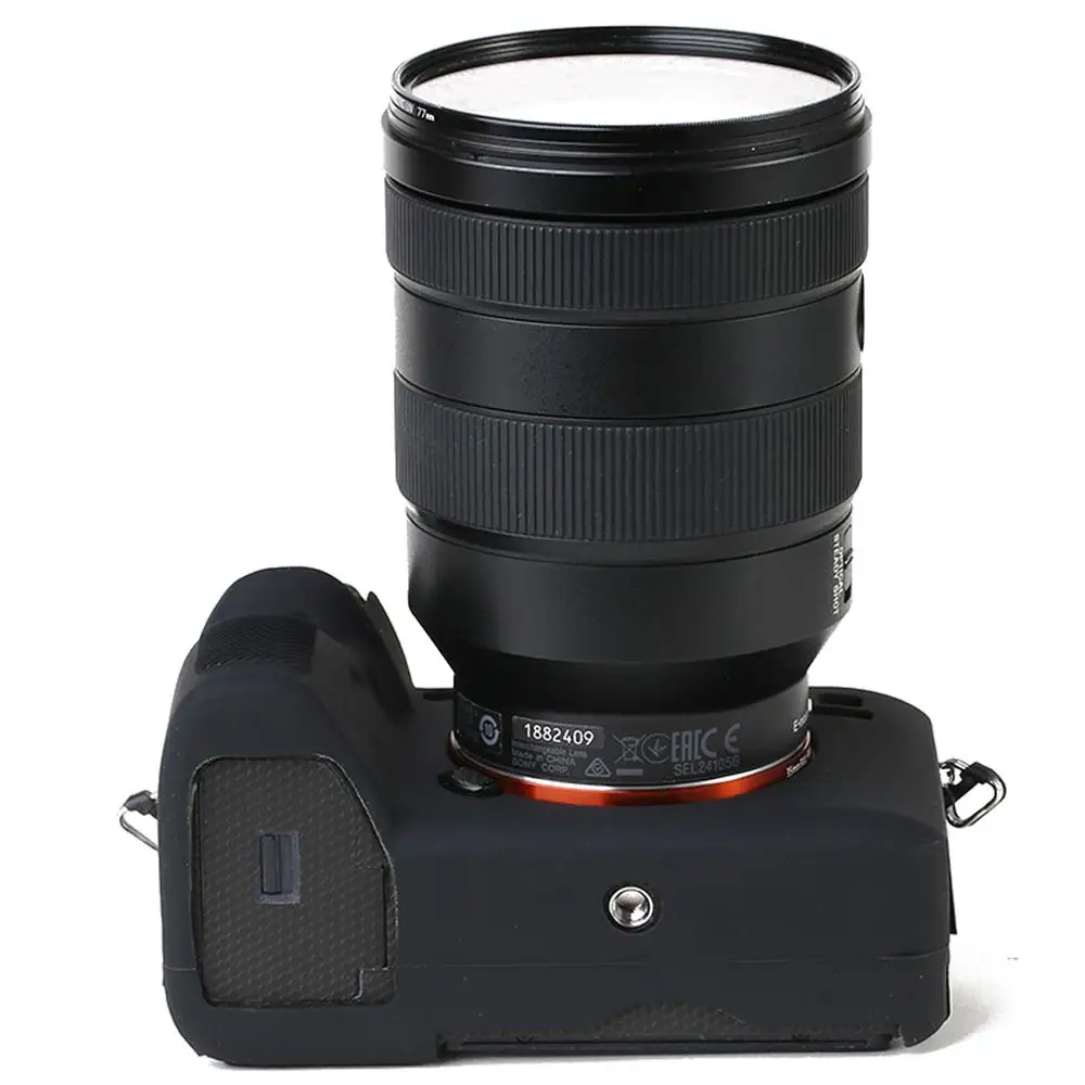 Мягкий силиконовый резиновый чехол для камеры, сумка для sony A7R IV A7R4 A7R mark 4, защитный чехол для тела с тканью для очистки