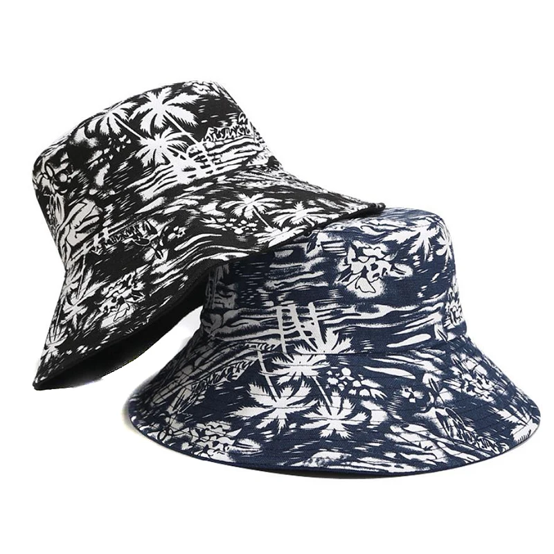 Женская Солнечная шляпка для отдыха, двусторонняя Панама, кленовые листья, Панама, рыбацкие шляпы, летние пляжные Панамы