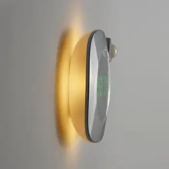 

LED Emergencia Indicator Light Motion Sensor Night Lighting 360 Degrees USB Modern Digital Time Bathoom Corridor Signal Lamp