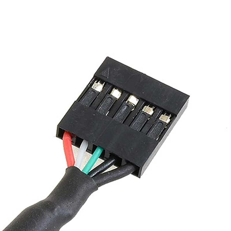 Розничная(2 шт. в упаковке) 50 см Micro-USB Female to 5 Pin Материнская плата Female Header Adapter Dupont расширенный кабель, Micro-USB Female to 5 Pin