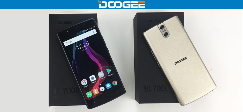 DOOGEE BL7000 7060 мАч 12V2A Быстрая зарядка 5,5 ''FHD MTK6750T Восьмиядерный 4 Гб ОЗУ 64 Гб ПЗУ смартфон Двойная камера 13,0 МП Android 7,0