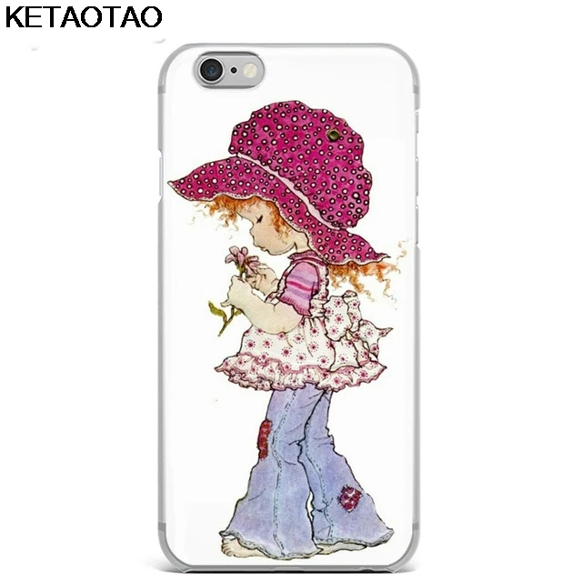 Лаванда Чехол для телефона Arsmundi Sarah Kay s для iPhone 4S SE 5C 5S 6S 7 8 Plus X 11 Pro Чехол кристально чистый мягкий TPU чехол s - Цвет: Лаванда