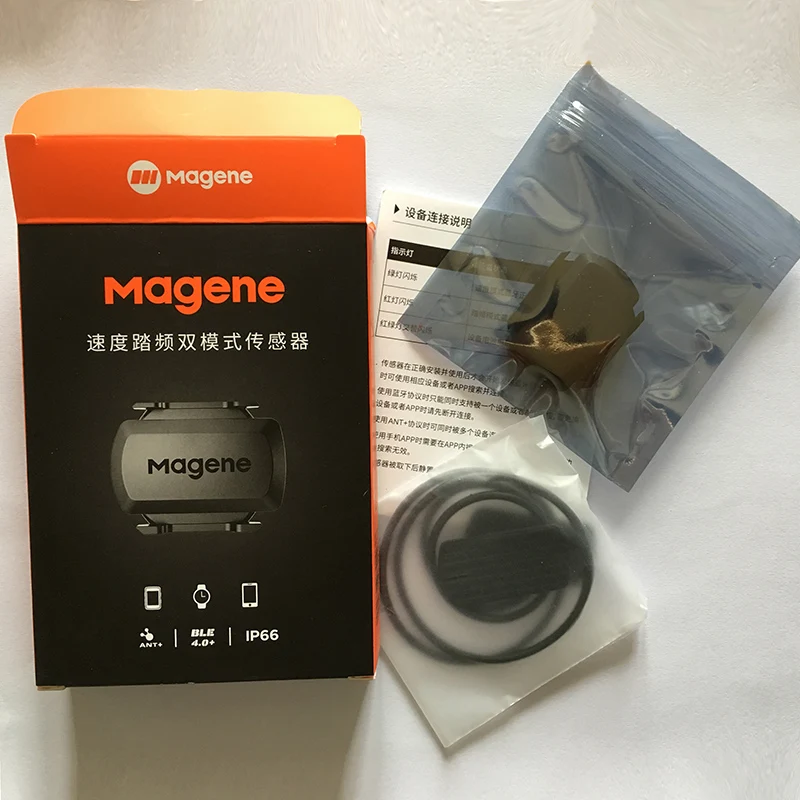 2 S3+ Cadence Speed Dual Mode Sensor Ant+ Bluetooth for Strava Garmin Bryton Wahoo Zwift Bike Bicycle Cycling Computer Speedometer