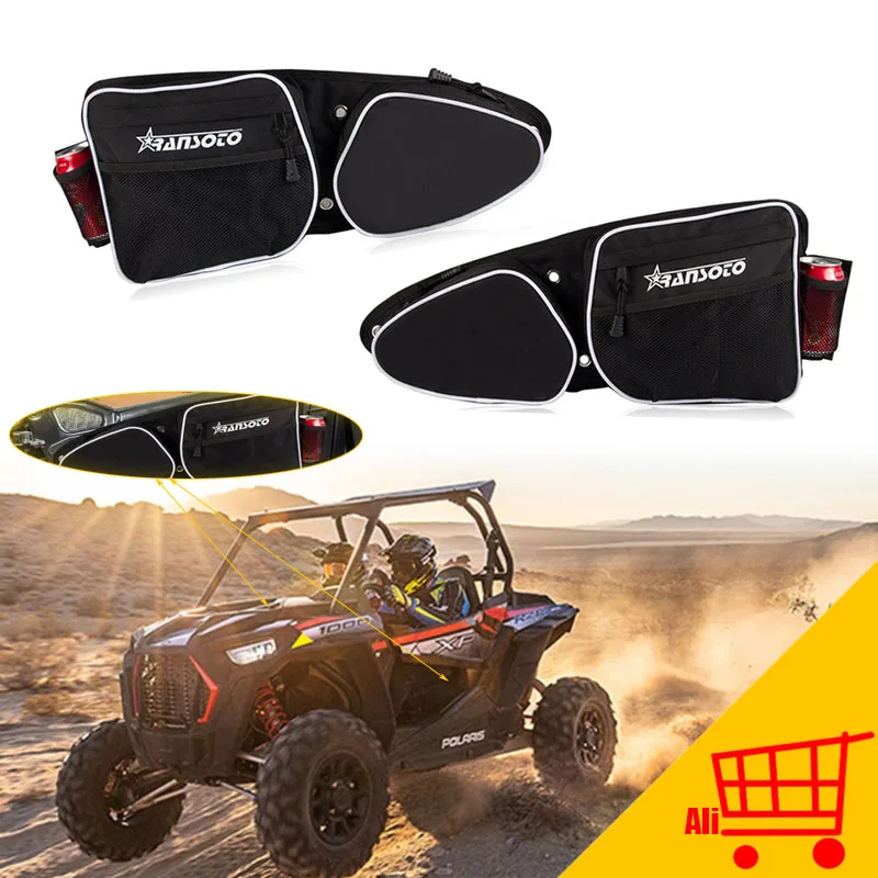 UTV пассажирский драйвер боковой двери сумка для Polaris RZR XP 4 1000 сумка для хранения наколенник