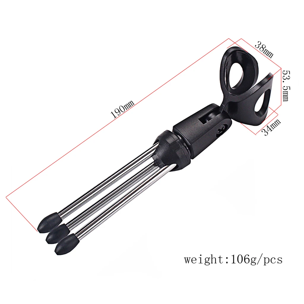 Microphone Mic Mount Stand Holder Bracket Support for Recording Interview Removable Portable Microphone Mic Tripod Base Stand 