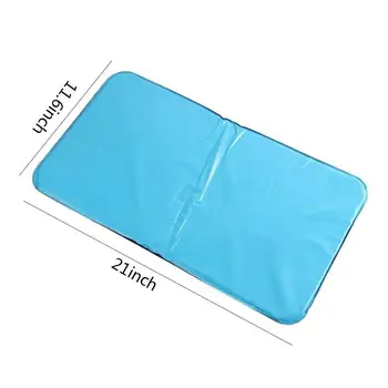 

1pc Summer Ice Cold Pillow Massager Therapy Insert Muscle Sleeping Pillow Cooling Chillow Pad Mat Neck Relief Aid PVC Pillo W8J0
