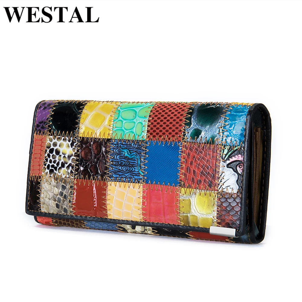 WESTAL women's wallet genuine leather purse/wallet for women/lady fashion woman's clutch bag women's purse long card holder 4131 WESTAL women's wallet genuine leather purse/wallet for women/lady fashion woman's clutch bag women's purse long card holder 4131