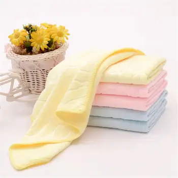 

3 Colors Cartoon Hot Stamping Hand Towel Lint-free Children Towel Newborn Baby Cleansing Towels Baby Care Accessories