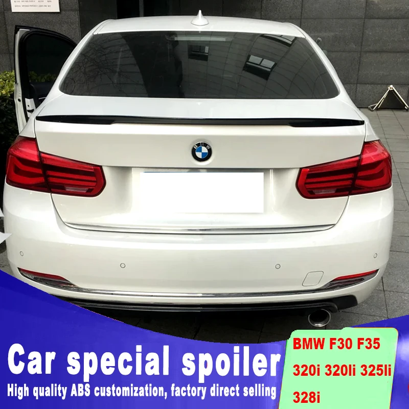 Спойлер для BMW F30 F35 Новый дизайн 2013 2014 2015 2016 2017 высококачественный материал АБС